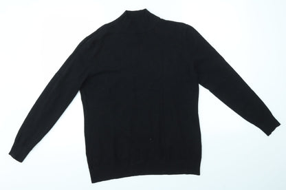 EVIS Womens Black   Pullover Jumper Size M