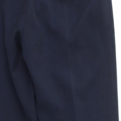 Preworn Womens Blue   Dress Pants Trousers Size 18 L26 in