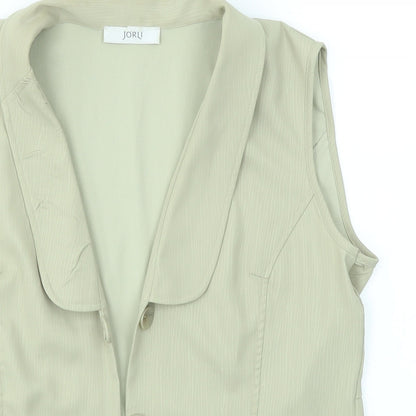 Womens UK Size 16 JORLI Grey Cardigan Jumper