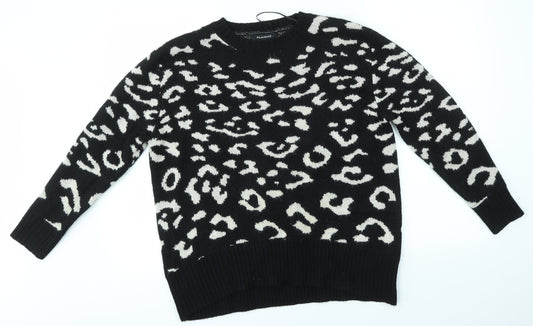 Womens UK Size S Peacocks Multicoloured Pullover Jumper