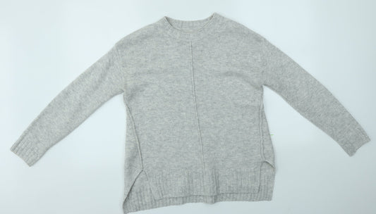 Womens UK Size M Preworn Grey Pullover Jumper