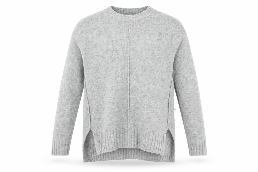 Womens UK Size M Preworn Grey Pullover Jumper