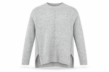 Womens UK Size M Preworn Grey Pullover Jumper