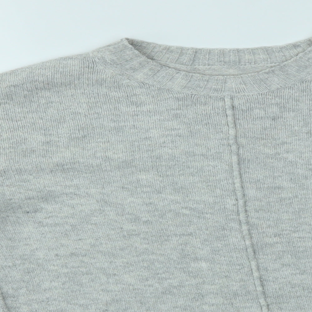 Womens UK Size M Preworn Grey Pullover Jumper