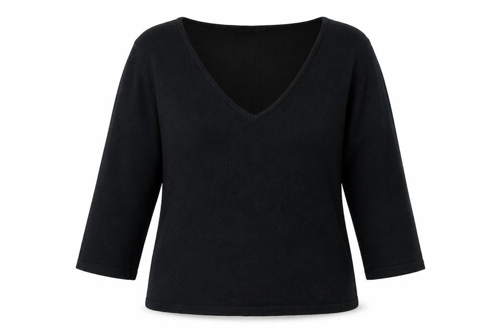 Womens UK Size 14 Nouveau Edition Black Pullover Jumper