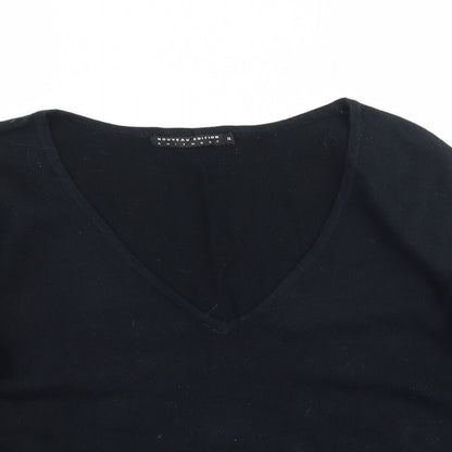 Womens UK Size 14 Nouveau Edition Black Pullover Jumper