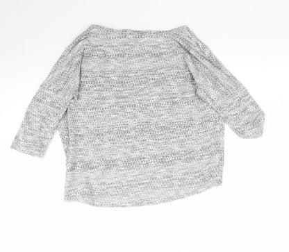 Womens UK Size 12 Dorothy Perkins Grey Pullover Jumper