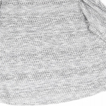 Womens UK Size 12 Dorothy Perkins Grey Pullover Jumper