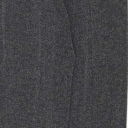 Womens UK Size 14 Preworn Regular Fit  Black Trousers