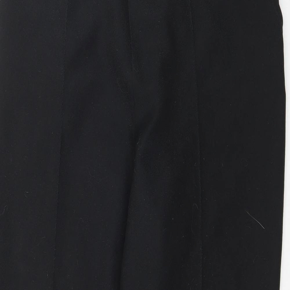 Womens UK Size 14 Marks and Spencer Regular Fit  Black Trousers