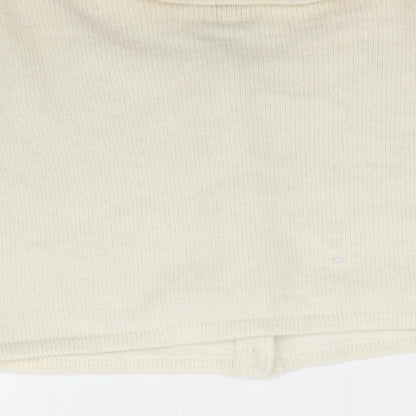 Womens UK Size 16 Matalan Ivory Cardigan Jumper