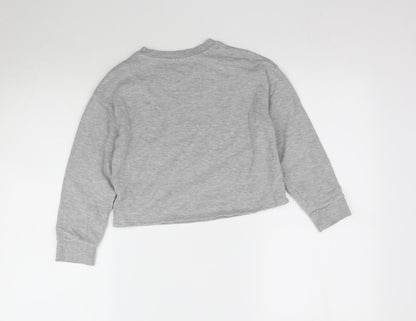 River Island Womens Grey   Pullover Sweatshirt   - Skull