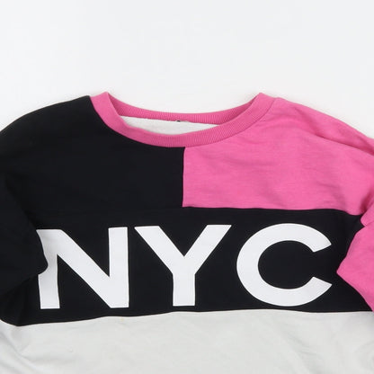 George Girls Multicoloured   Pullover Sweatshirt Size 10-11 Years  - NYC