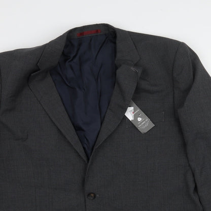 Marks and Spencer Womens Grey   Jacket Suit Jacket Size 46