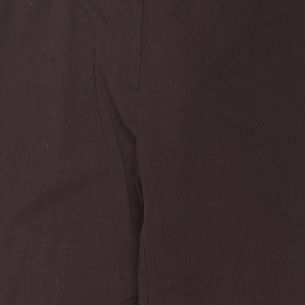 Klass Collection Womens Brown   Trousers  Size 16 L28 in