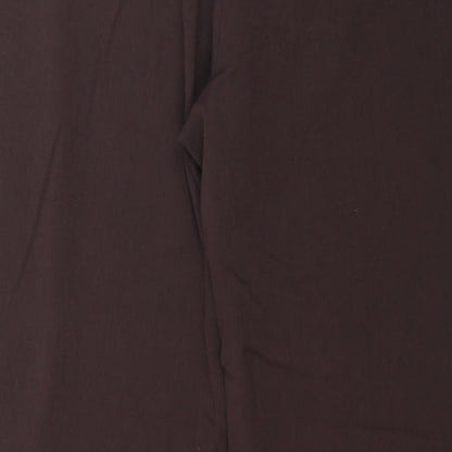 Klass Collection Womens Brown   Trousers  Size 16 L28 in