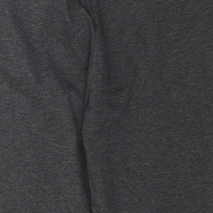 Womens UK Size L Preworn Regular Fit  Grey Trousers