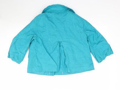 Womens UK Size 12 Marks and Spencer Blue Jacket