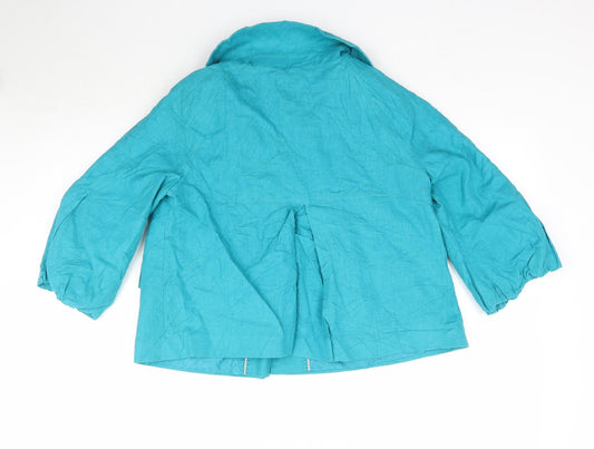 Womens UK Size 12 Marks and Spencer Blue Jacket