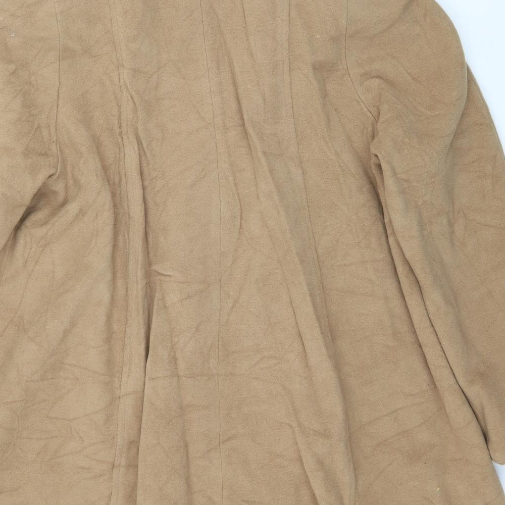 Womens UK Size 12 Kesta Beige Pea Coat