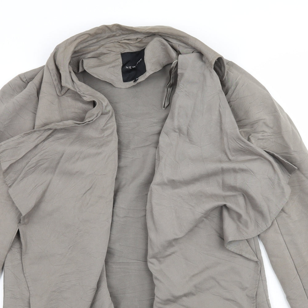 Womens UK Size 10 New Look Grey Jacket