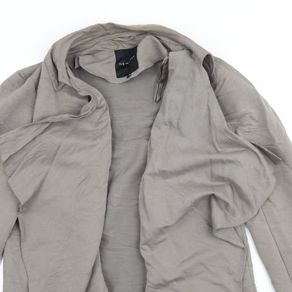 Womens UK Size 10 New Look Grey Jacket