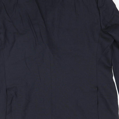 Lester Bowden Mens Blue   Jacket Suit Jacket Size 42