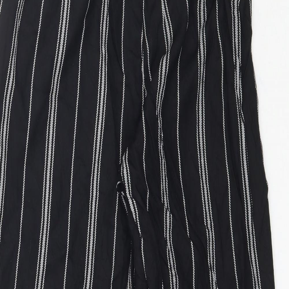Womens UK Size 6 H&M Regular Fit  Black Trousers