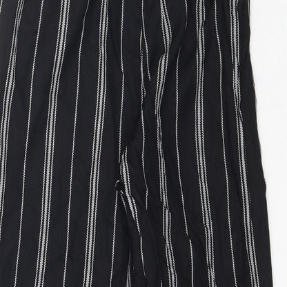 Womens UK Size 6 H&M Regular Fit  Black Trousers