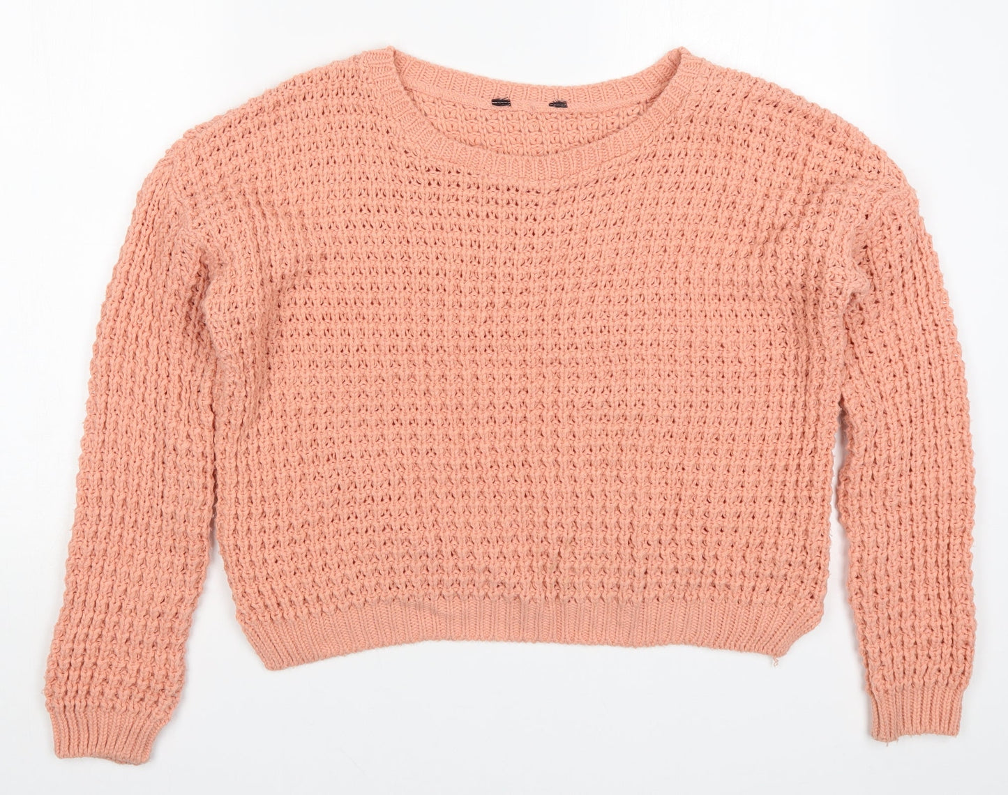 Womens UK Size 14 Miss Selfridge Pink Pullover Jumper