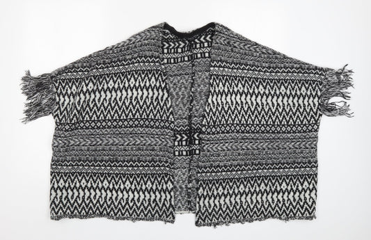 Womens UK Size S Dorothy Perkins Black Cardigan Jumper