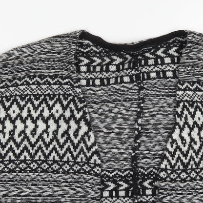 Womens UK Size S Dorothy Perkins Black Cardigan Jumper