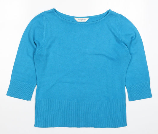 Womens UK Size 14 Dorothy Perkins Blue Pullover Jumper