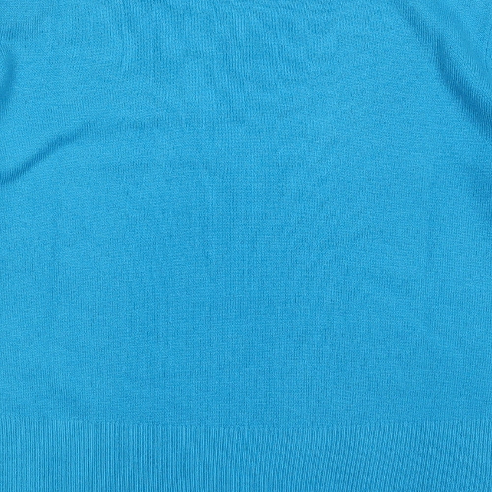 Womens UK Size 14 Dorothy Perkins Blue Pullover Jumper
