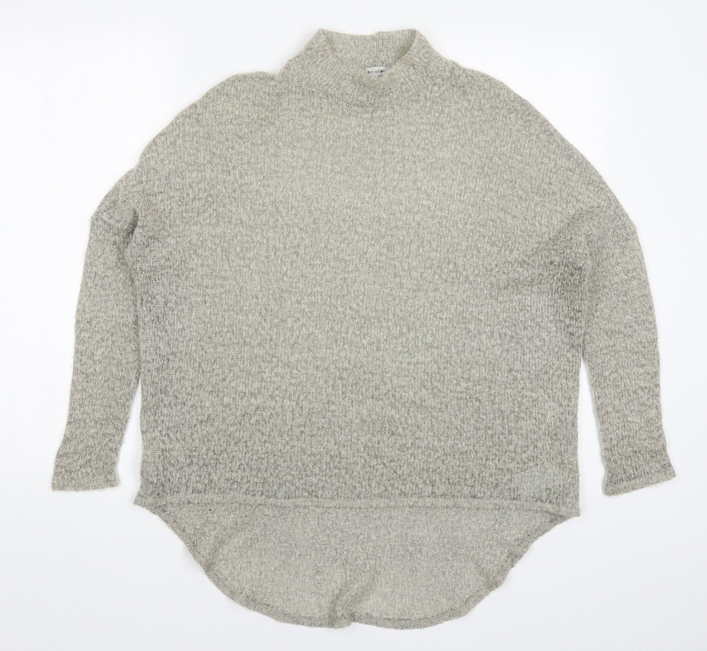 Light Before Dark Womens Grey  Knit Pullover Jumper Size S