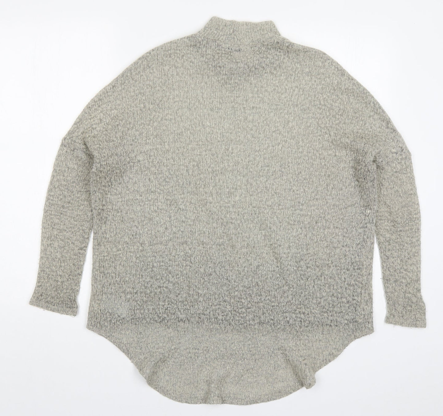 Light Before Dark Womens Grey  Knit Pullover Jumper Size S