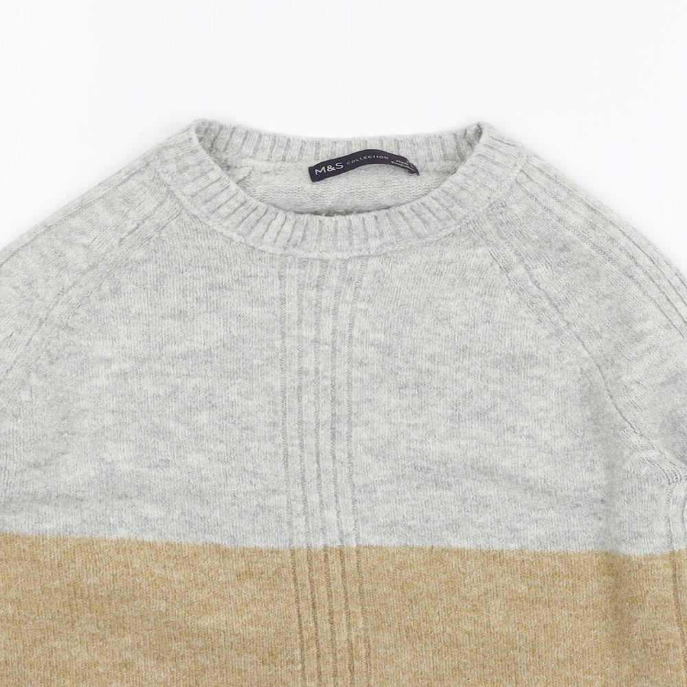 Womens UK Size XS Marks and Spencer Multicoloured Pullover Jumper
