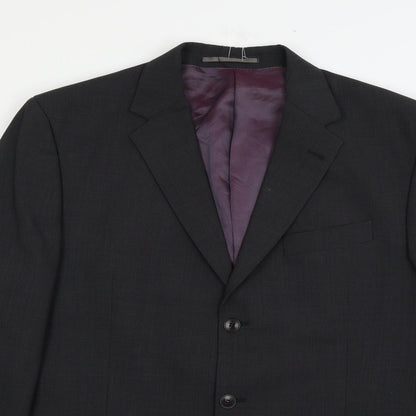 Mens UK Size L NEXT Regular Grey Suit Jacket