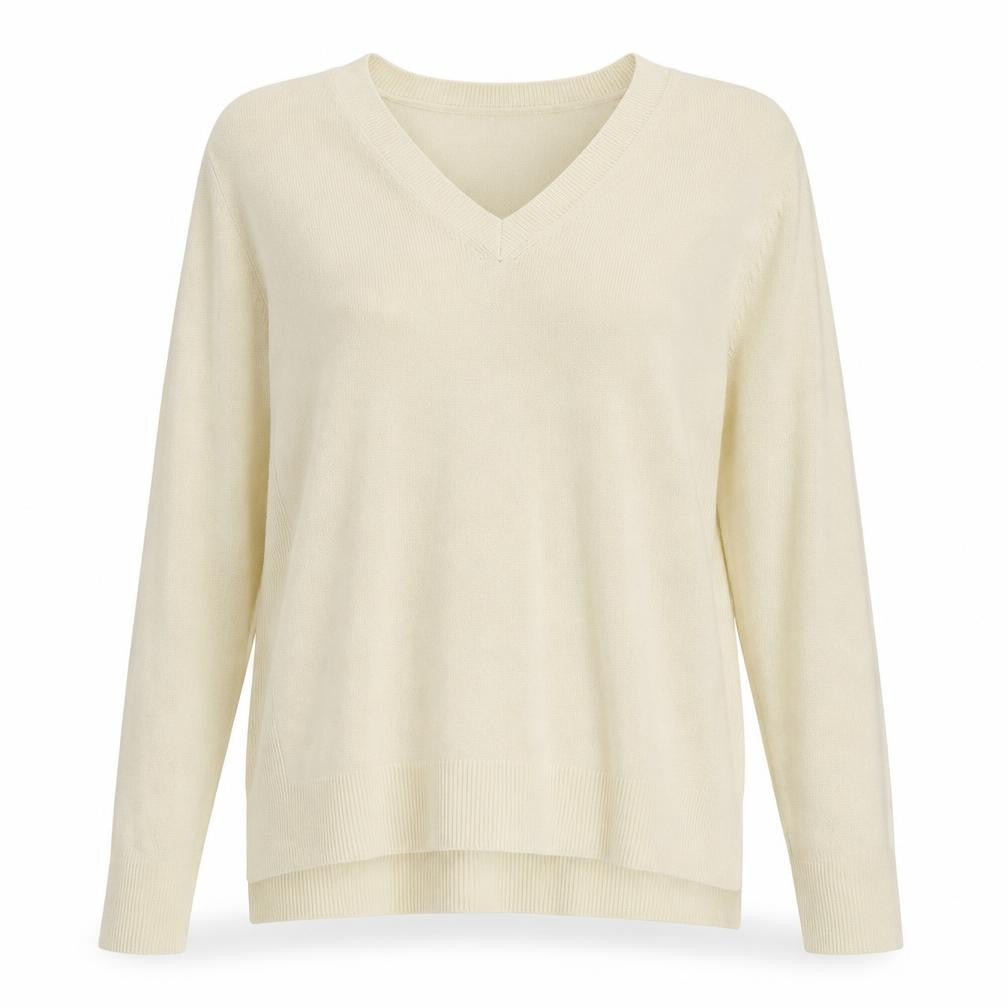 Womens UK Size 12 Primark Beige Pullover Jumper
