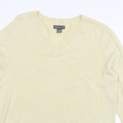 Primark Womens Beige  Knit Pullover Jumper Size 12