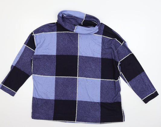 Womens UK Size L Bonmarché Blue Pullover Jumper
