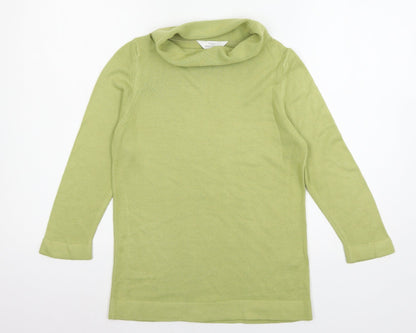 Womens UK Size 8 St Michael Green Pullover Jumper