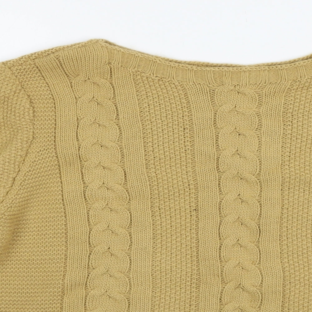 Womens UK Size L Luisa Ricci Beige Pullover Jumper