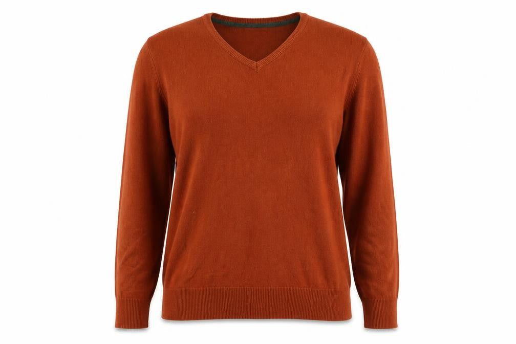 Front view of Peacocks women’s brown knit jumper, size L