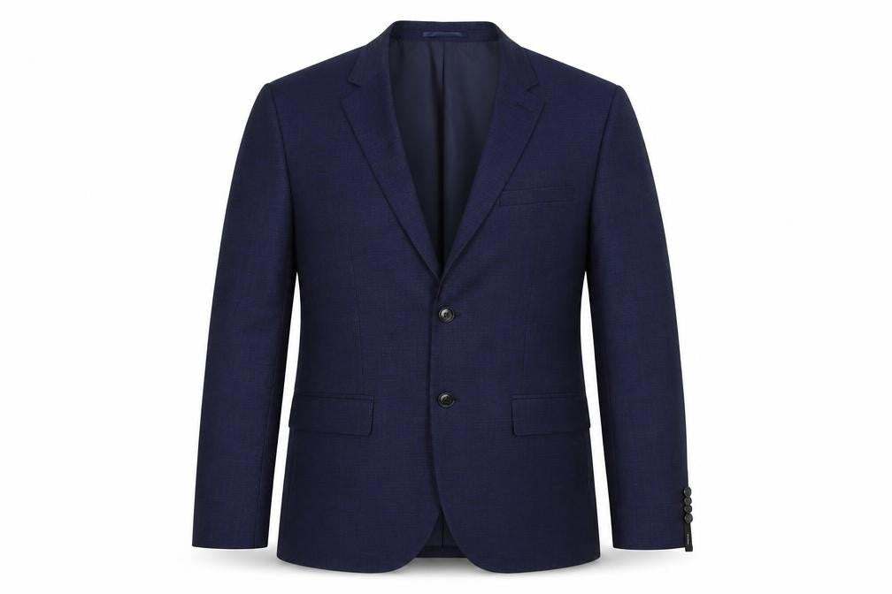 Mens UK Size L H&M Regular Blue Suit Jacket