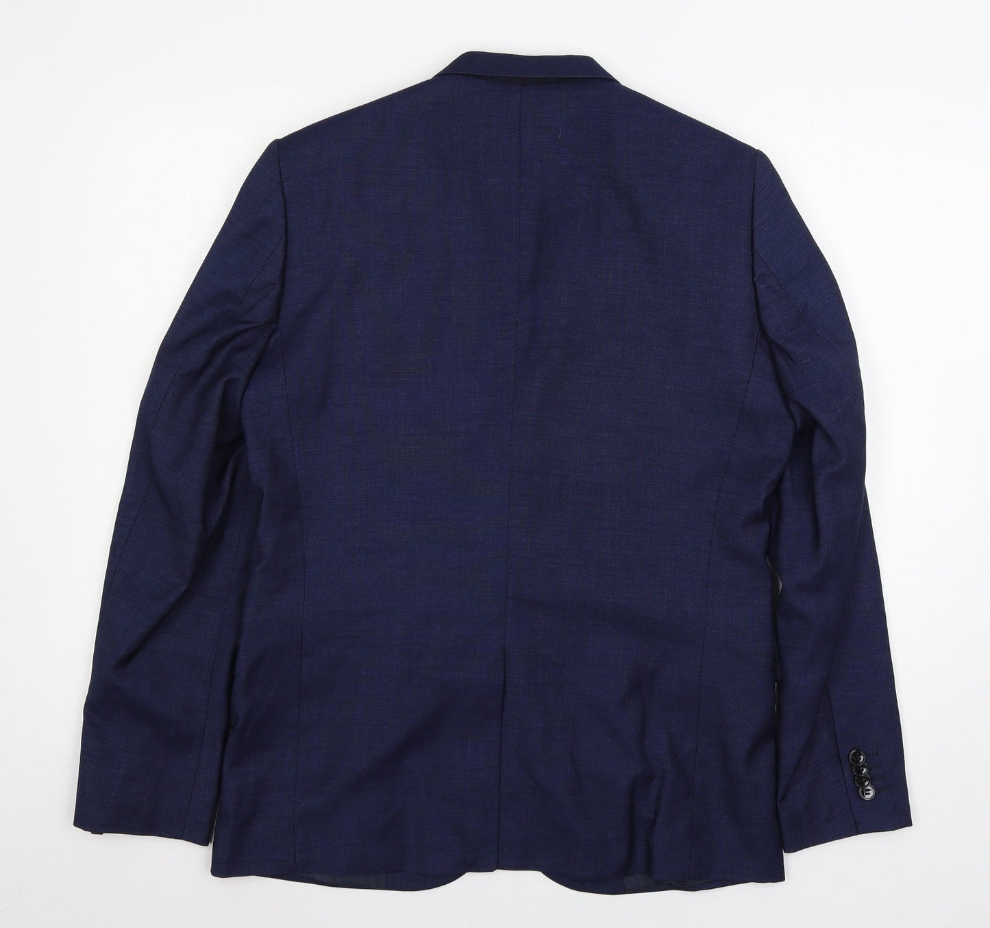 Mens UK Size L H&M Regular Blue Suit Jacket