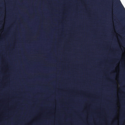 Mens UK Size L H&M Regular Blue Suit Jacket