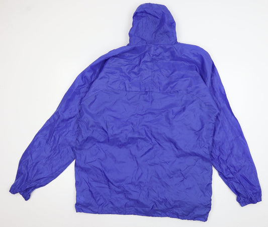 Womens UK Size One Size Marks and Spencer Blue Parka Coat