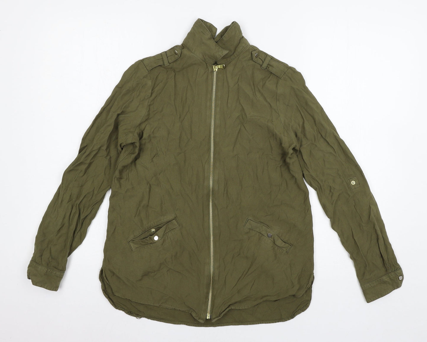 Womens UK Size 6 River Island Green Jacket