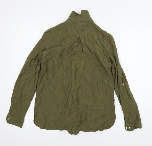 Womens UK Size 6 River Island Green Jacket